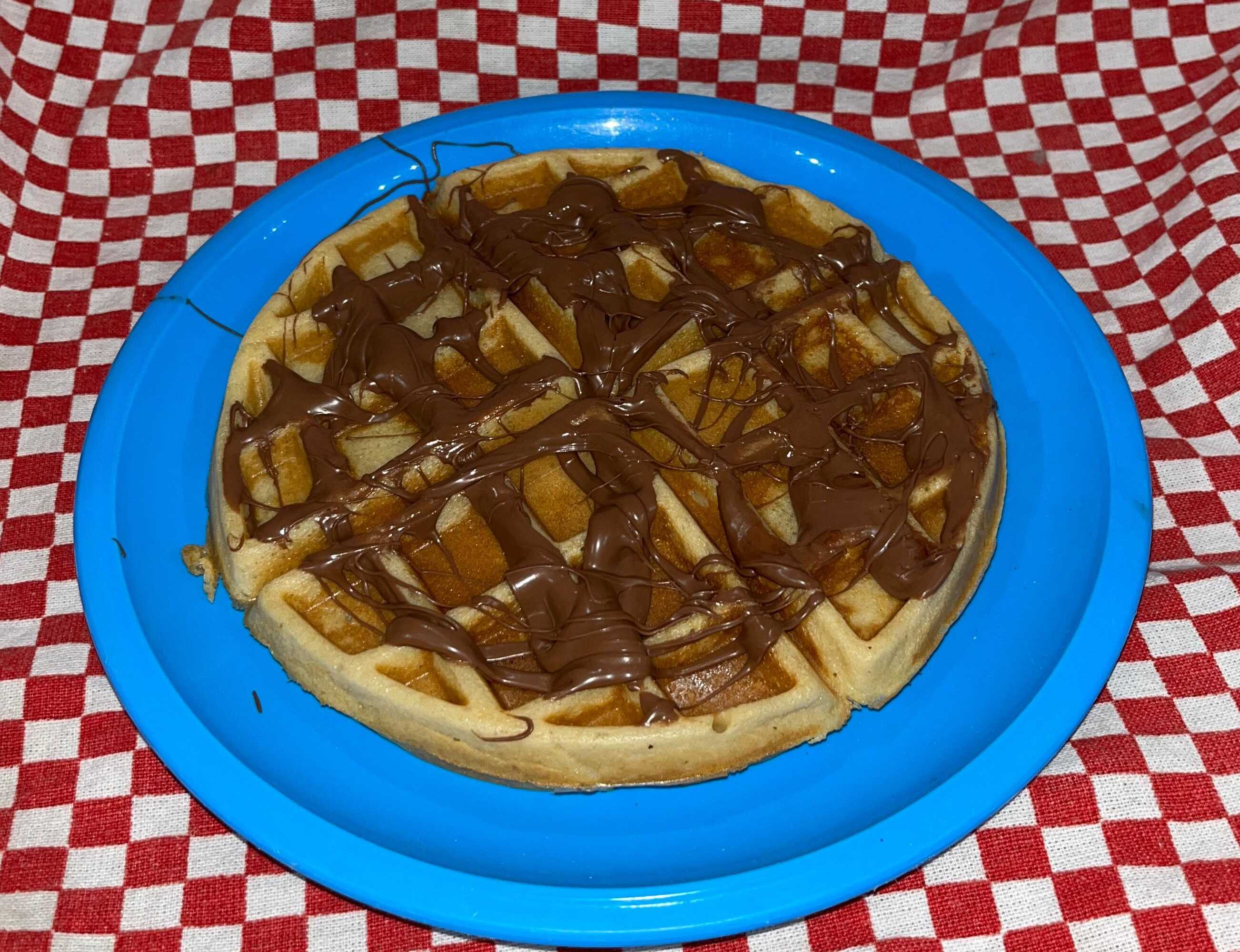 Waffles de Nutella