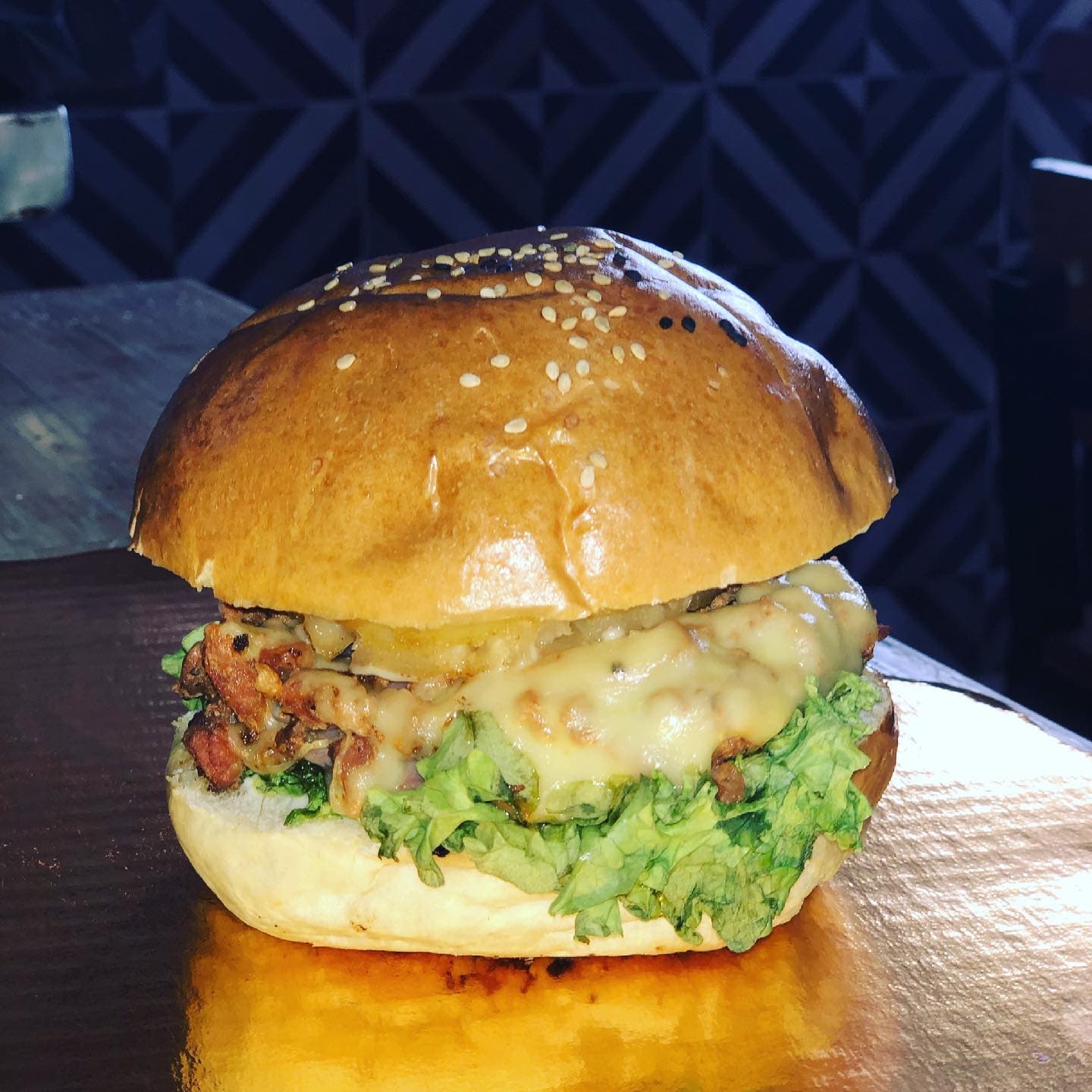 Hamburguesa Albert Einstein
