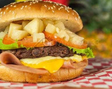 Hamburguesa Hawaiana