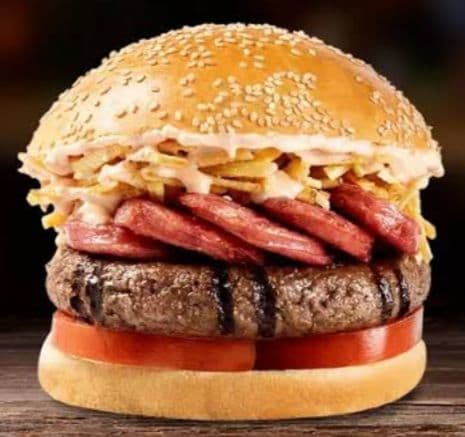 Hamburguesa La Parrillera