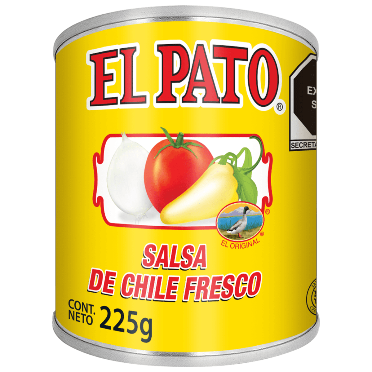 SALSA DE CHILE EL PATO 225 GR