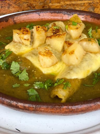 Enchiladas de Barbacoa de Res
