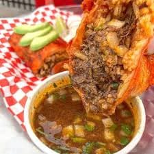 Burrito Mini con Birria