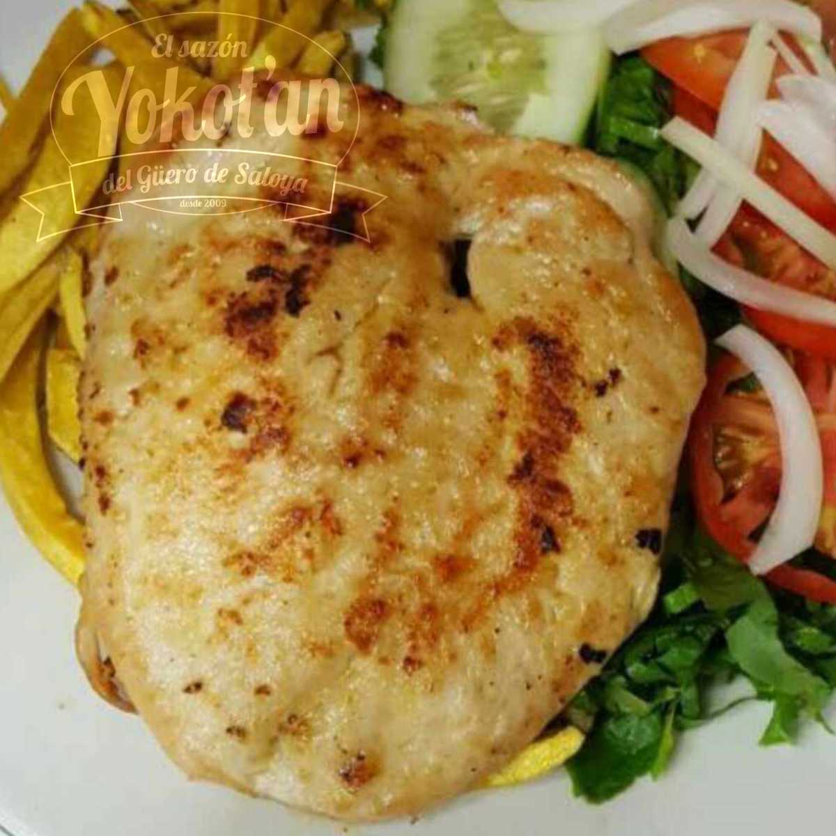 Milanesa de Pollo a la Plancha