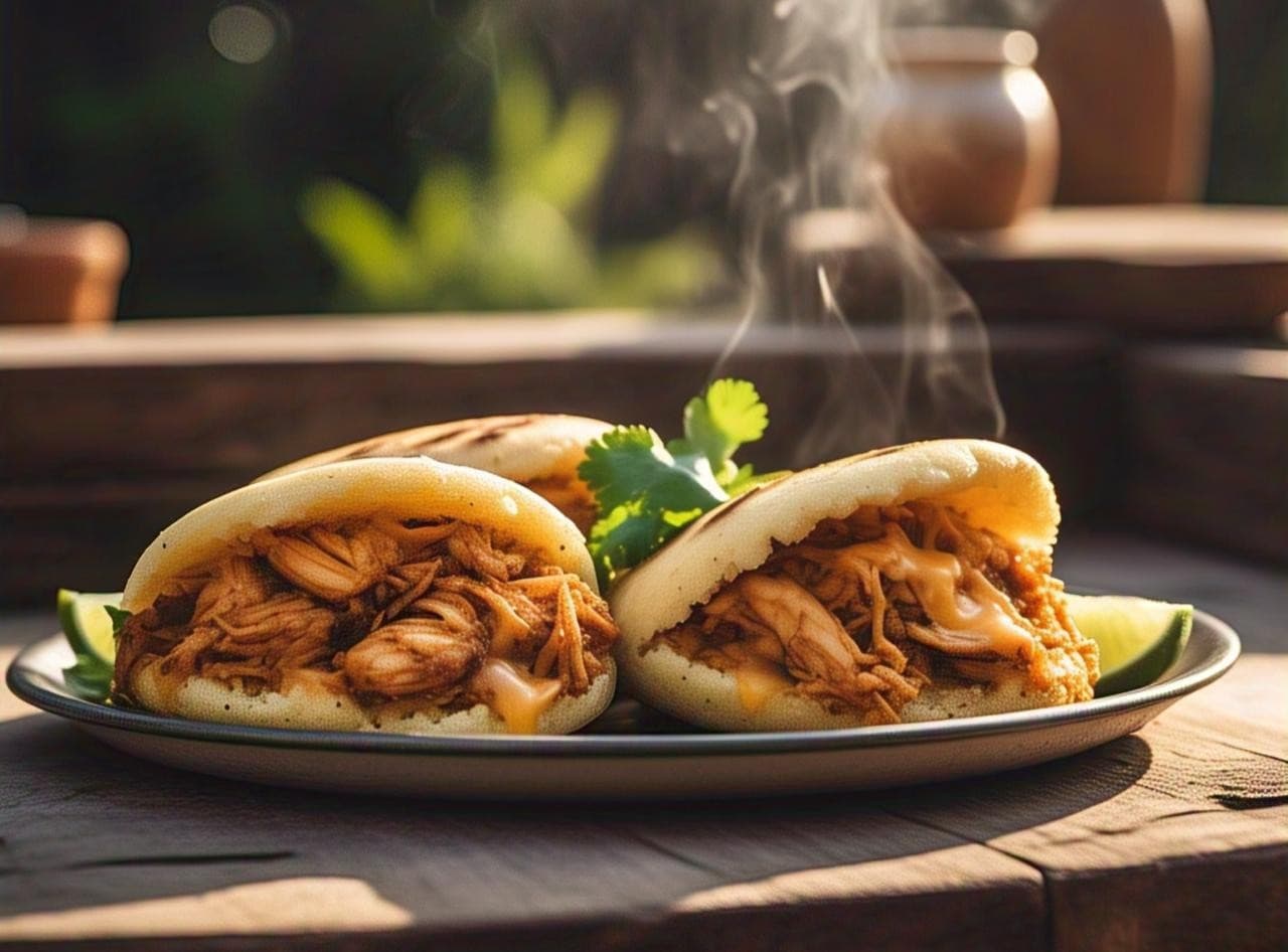 2x1 Arepas de Pollo Troceado