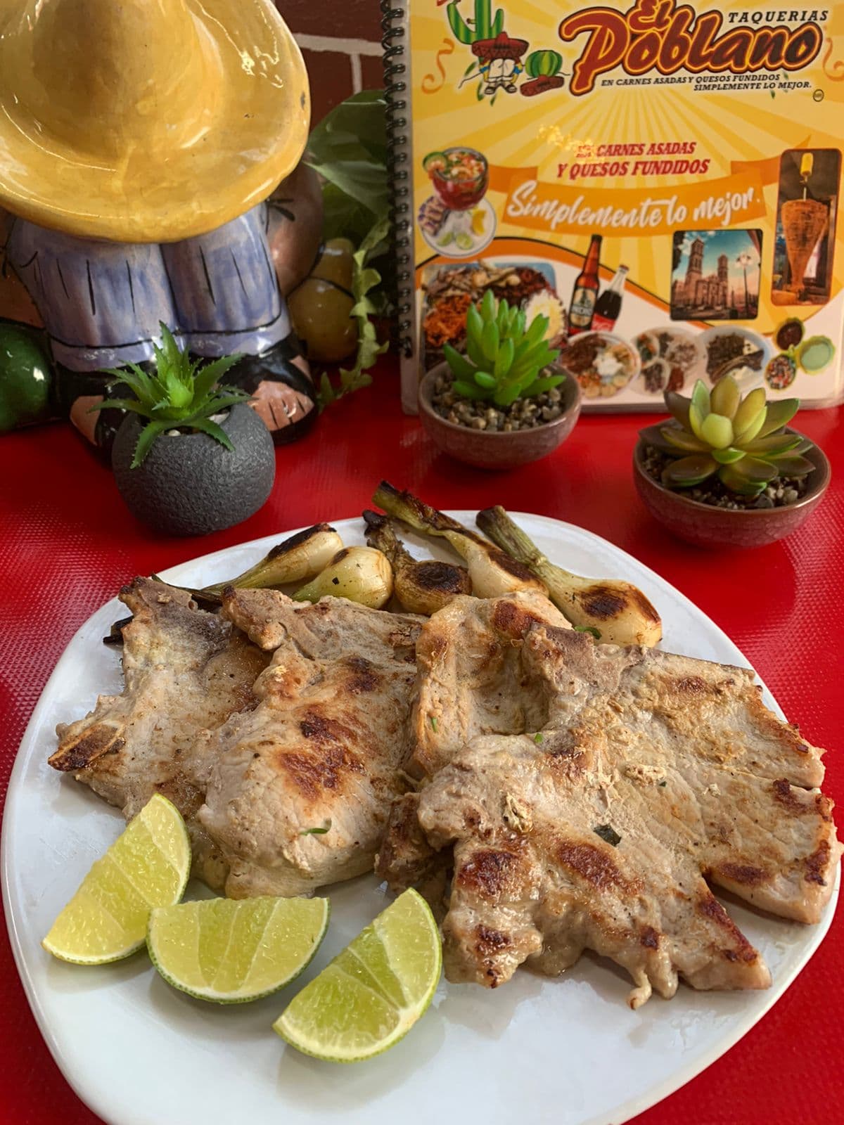 1\2 kilo de chuleta