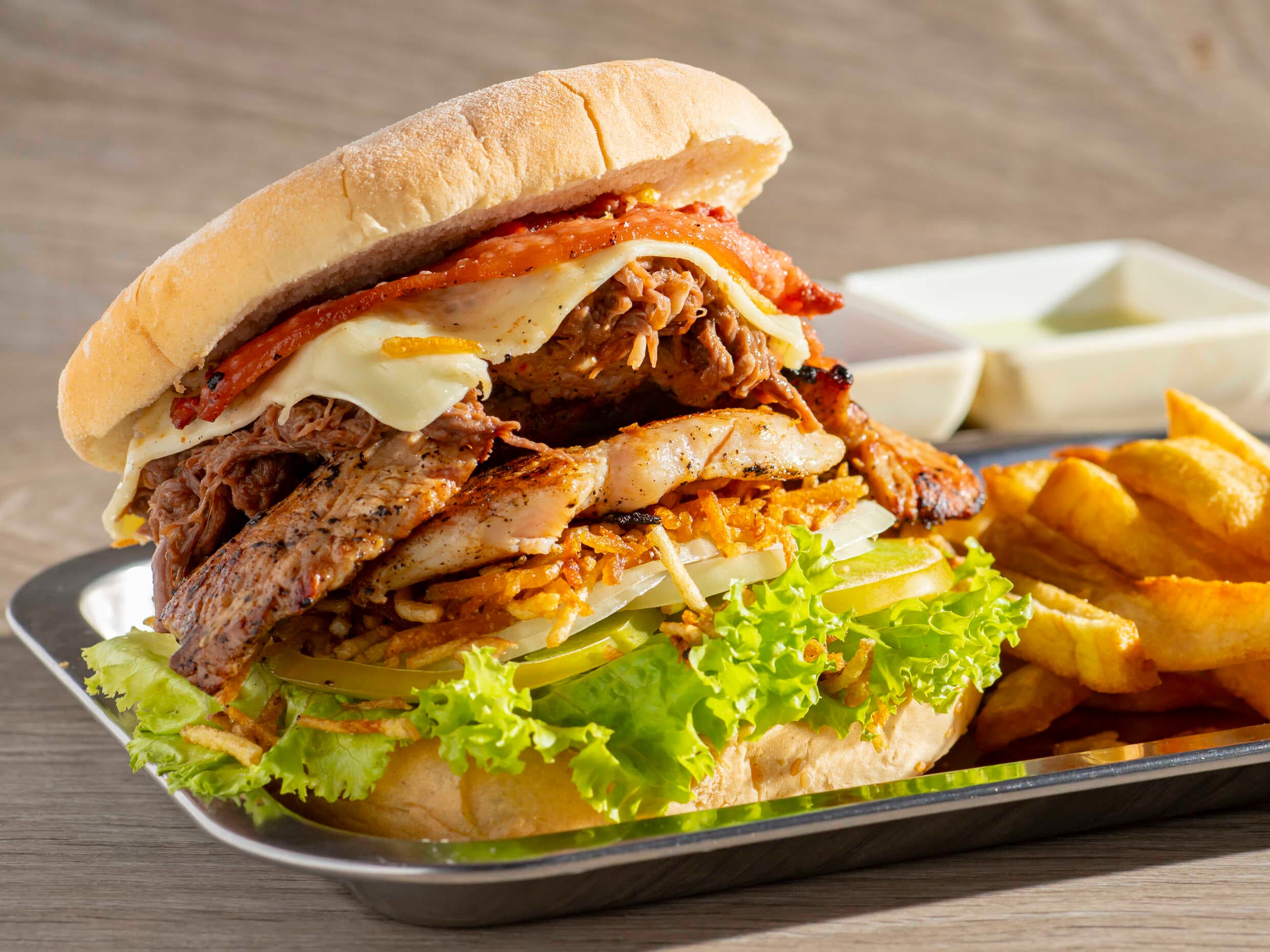 Hamburguesa Trifásica El Gordo del Sabor