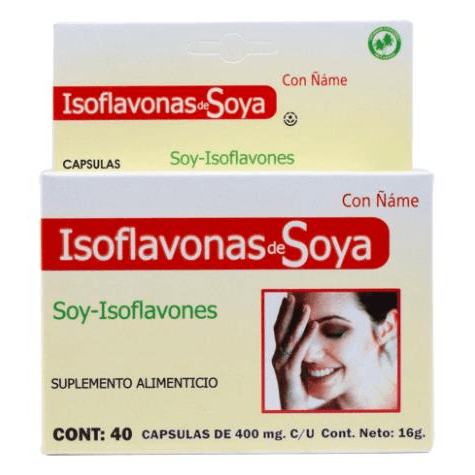 Isoflavonas de Soya 40 Cap