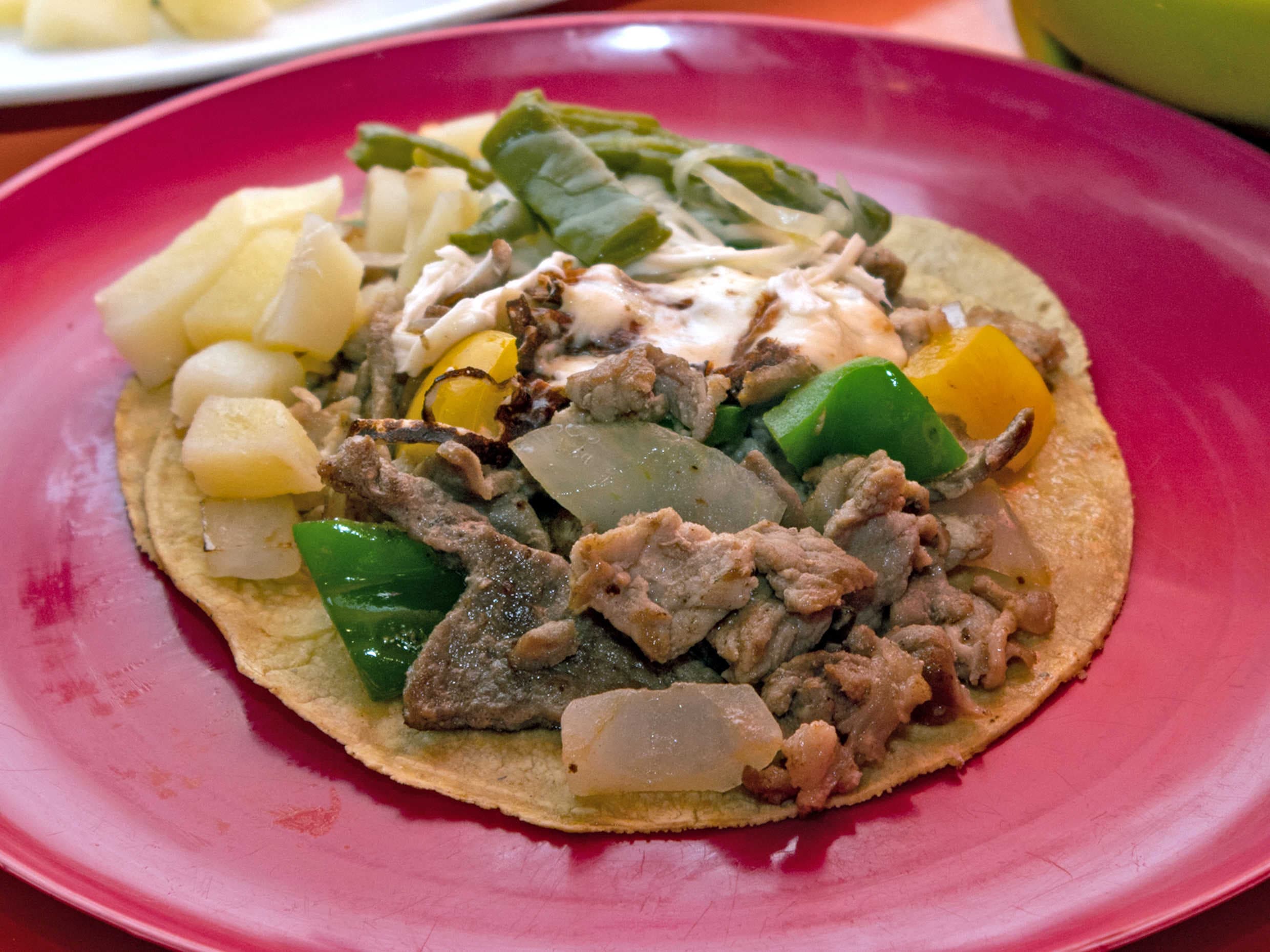 Taco de Alambre