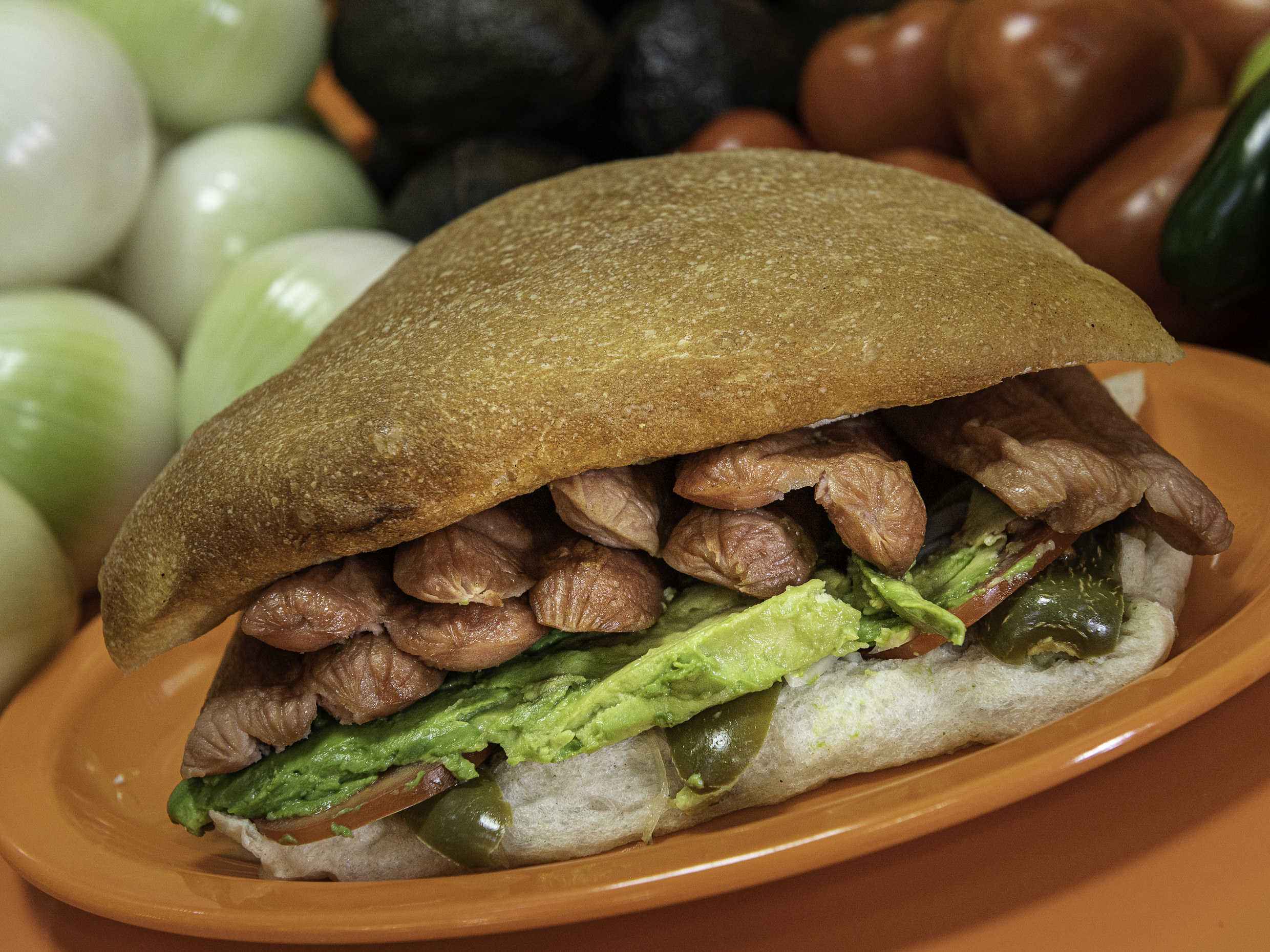Torta con Salchicha