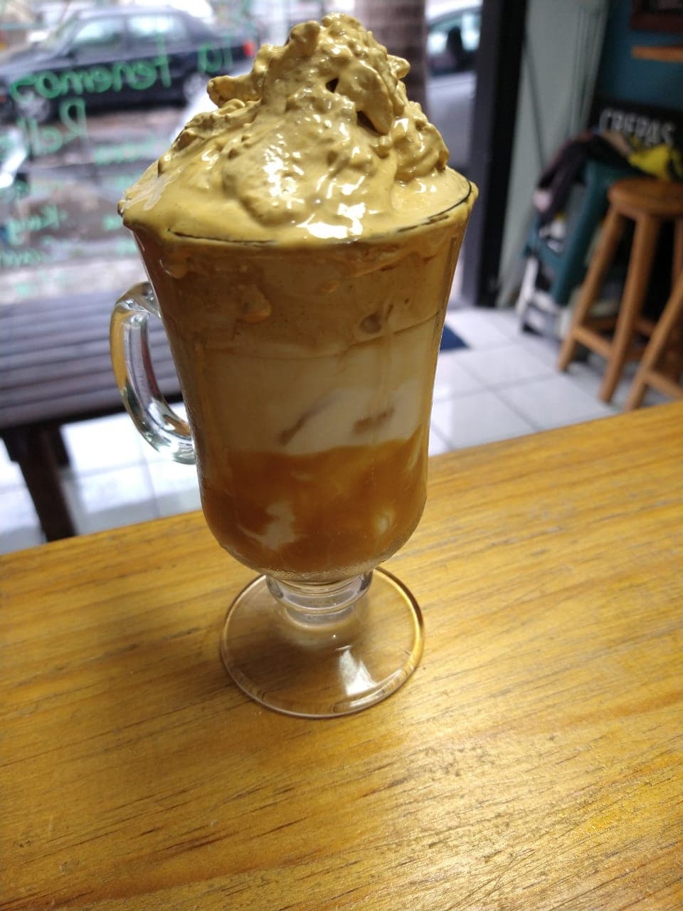 Frappé Mazapán
