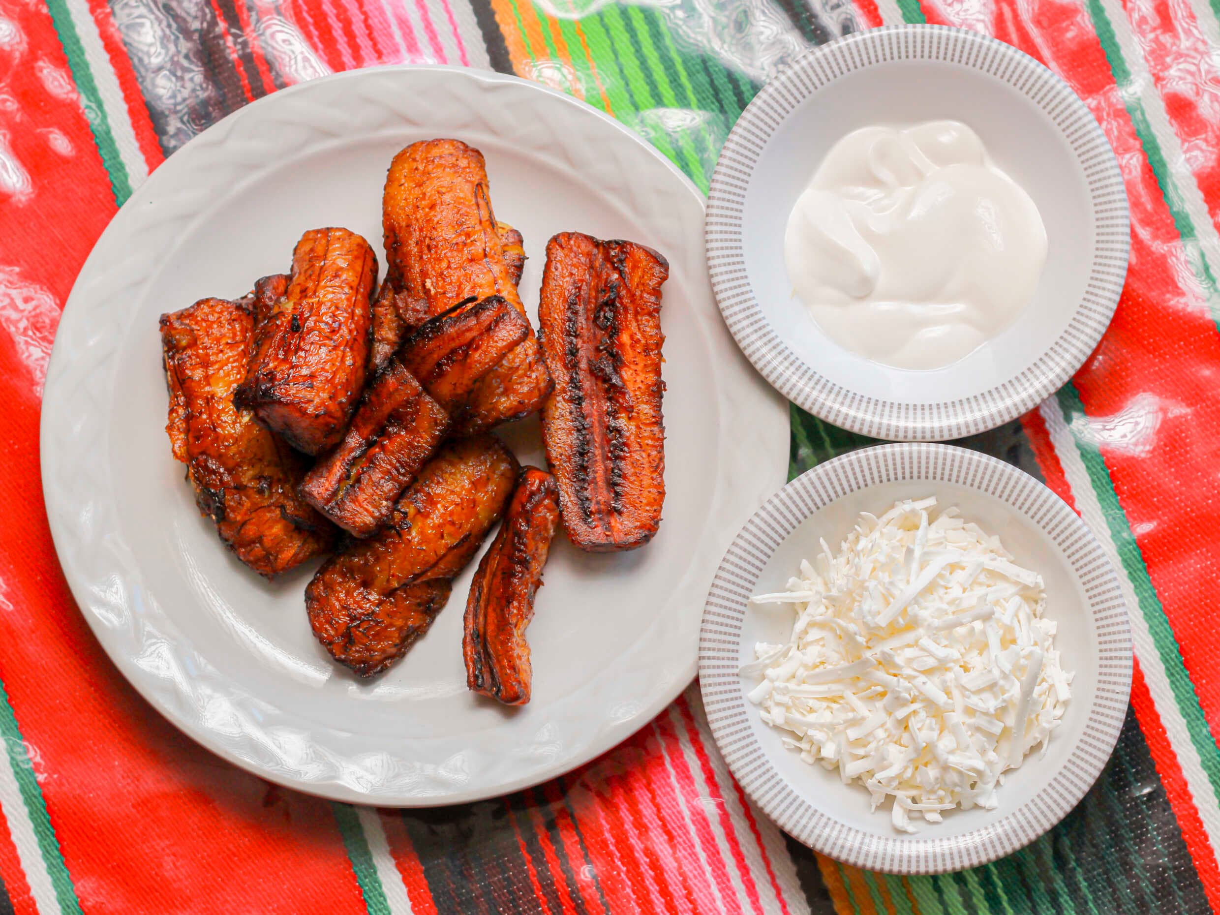Plátanos Fritos con Lecheta