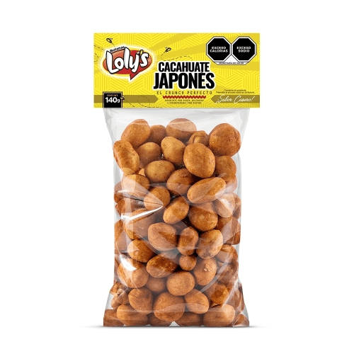 CACAHUATE JAPONES LOLY'S .140