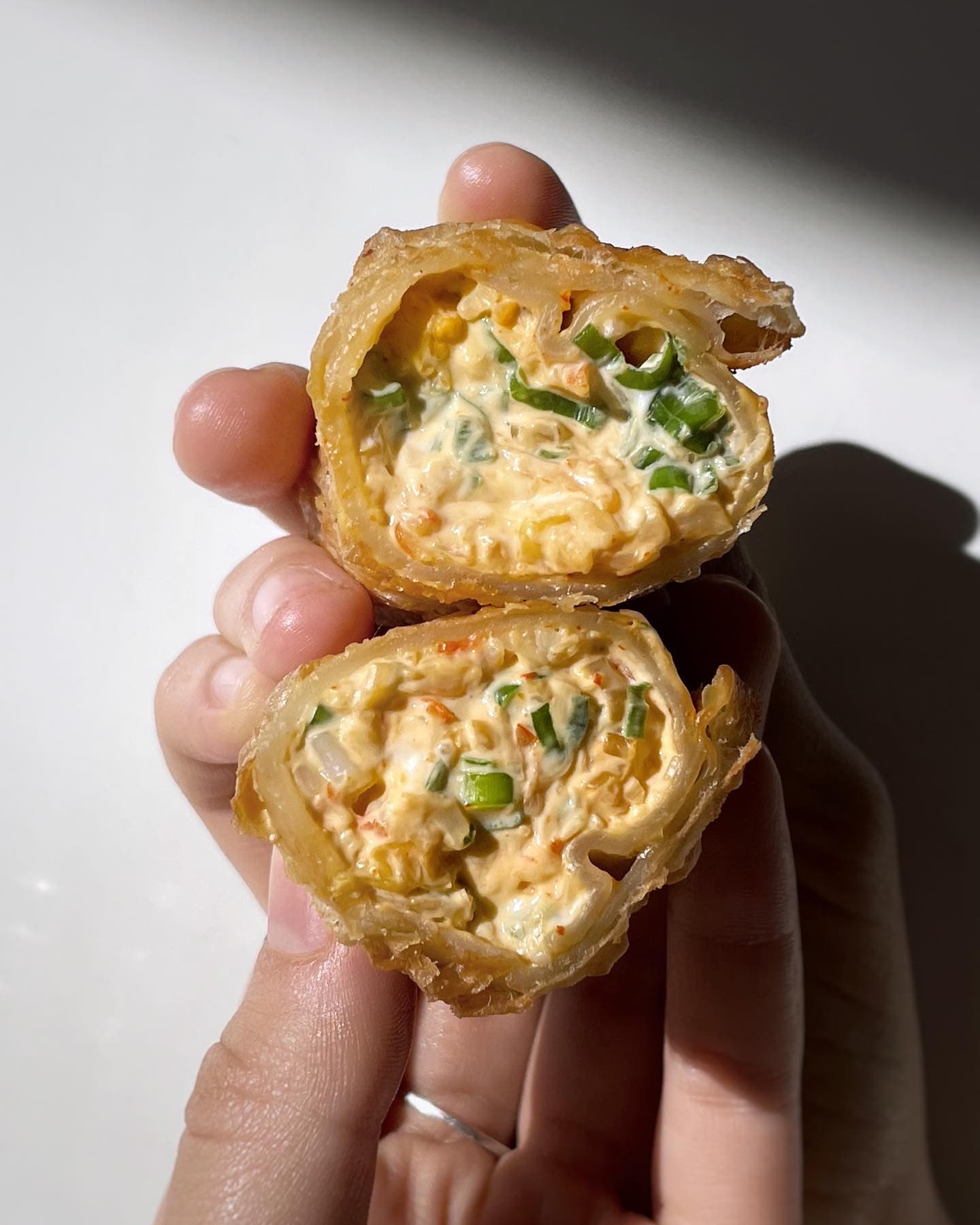 Rollitos de kimchi