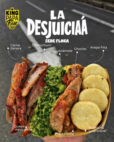 Combo La Desjuiciada 👑🟡⚫