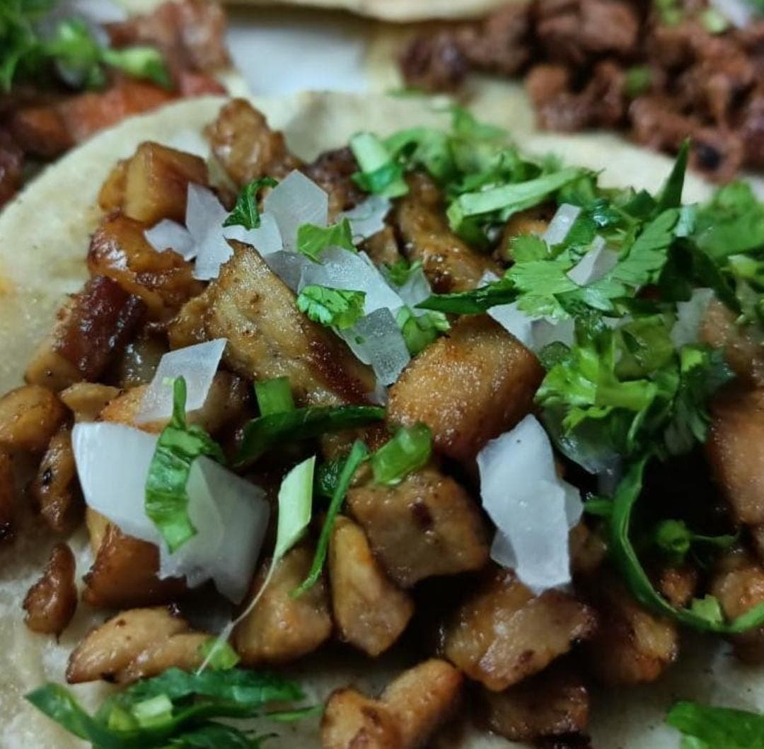 Taco de Maiz de Chuleta
