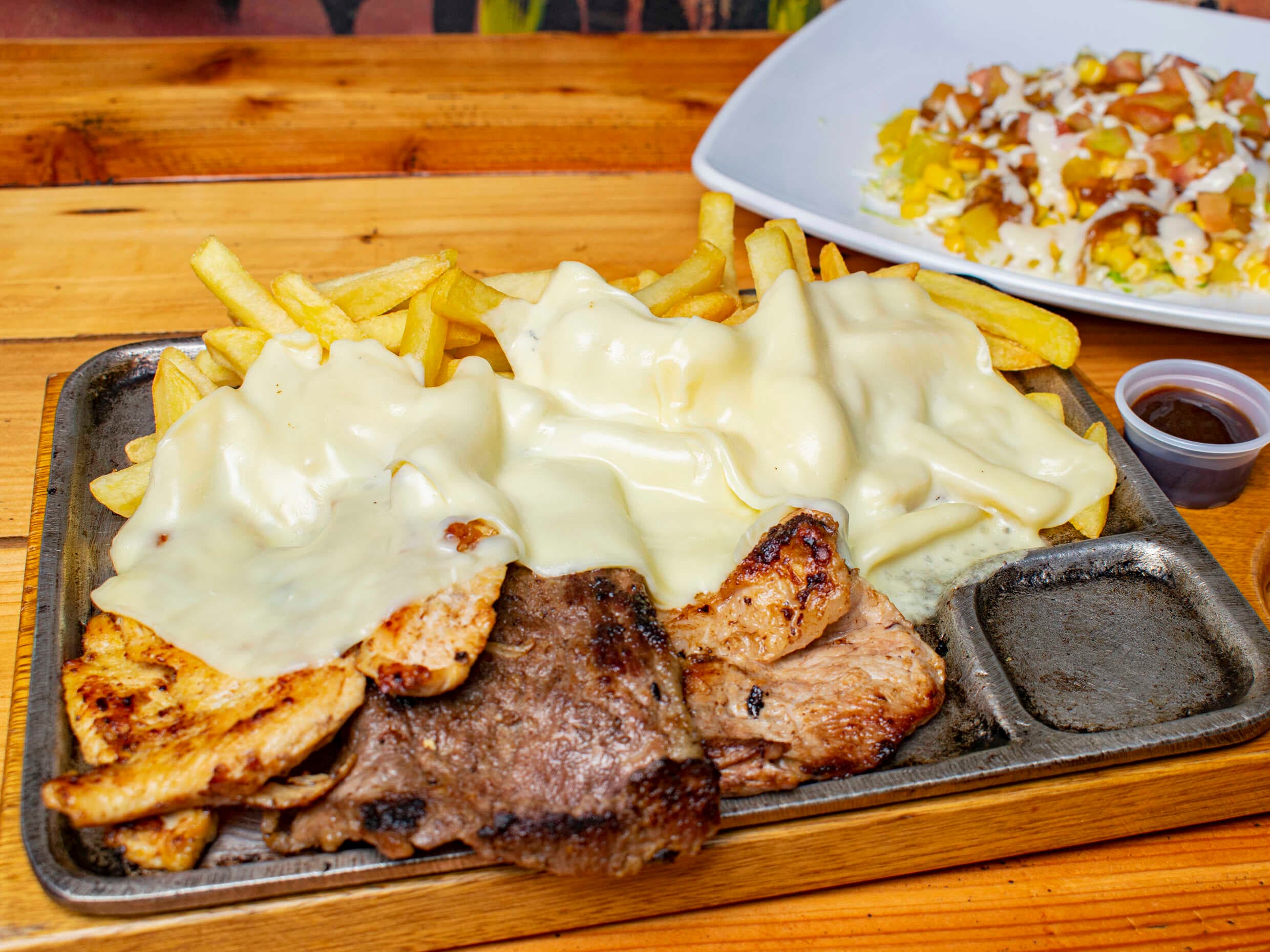 Trifásico a la Plancha Gratinado