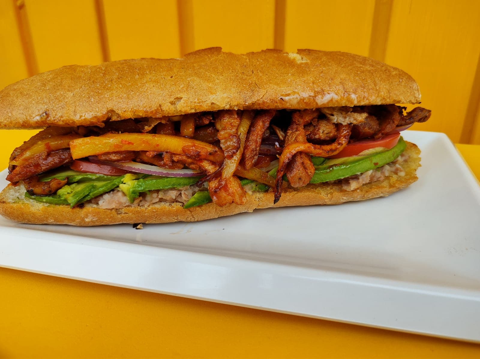LONCHE PASTOR Y AGUA FRESCA