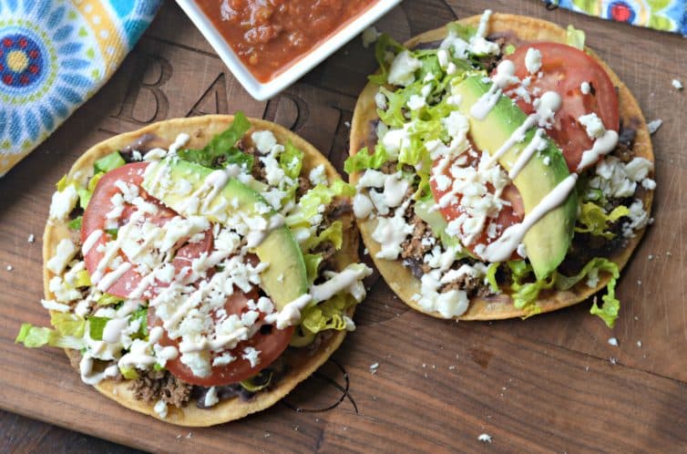 Tostada de Lengua