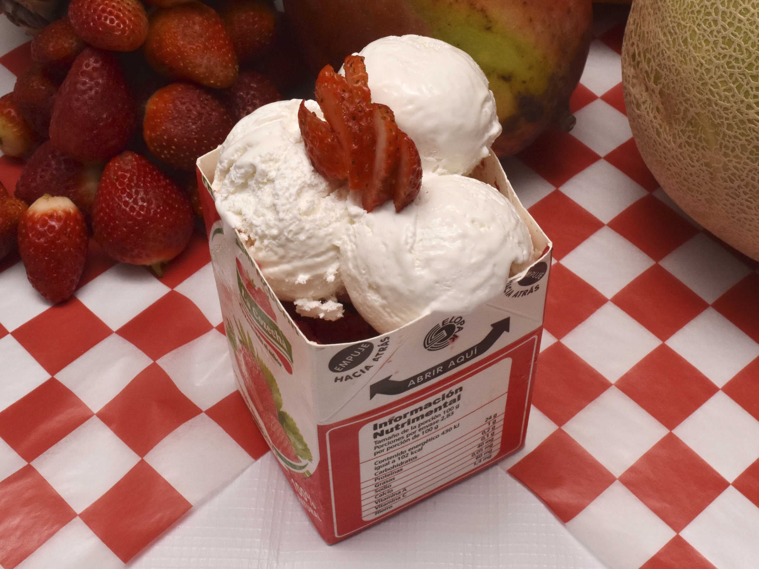 Fresas con Chantilly