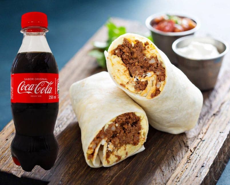 Combo Burrito del Garaje con Gaseosa 250ml