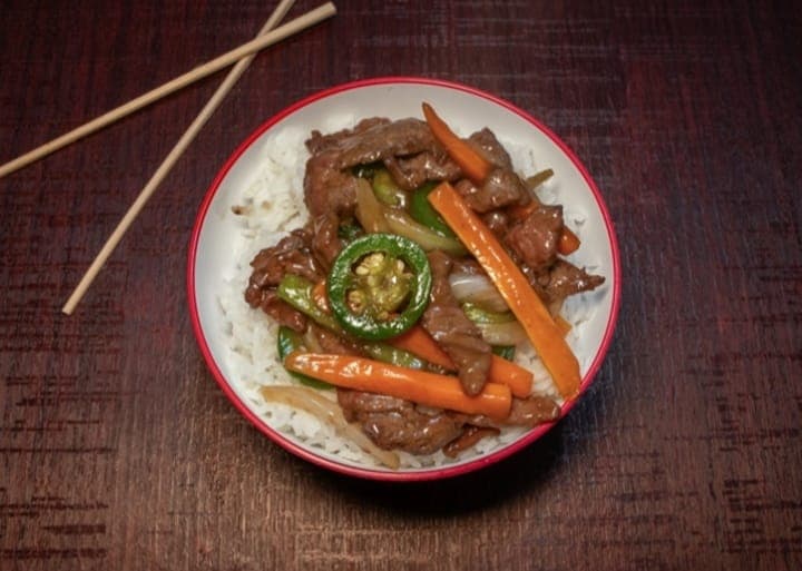 Fajitas Salteadas