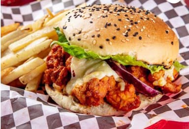 Combo Burger Boneless🍔🍟🔥