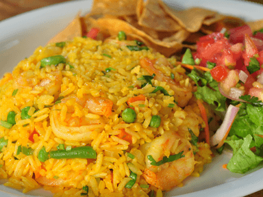 Arroz con Camarones