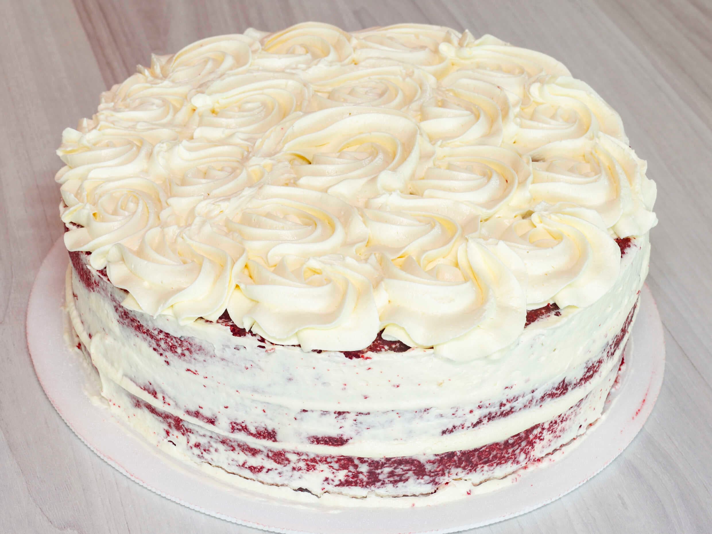 Pudín Red Velvet  1/4 L (4 -6 Porciones)
