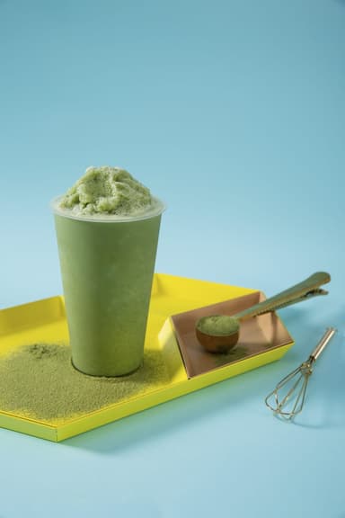 Milk Tea Matcha con Coco