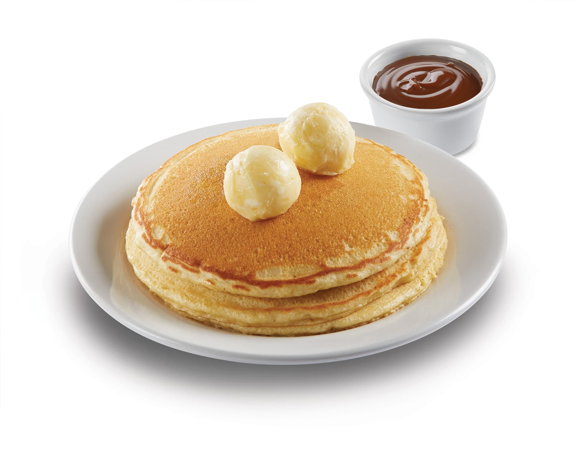 Hot Cakes con Cajeta o Mermelada