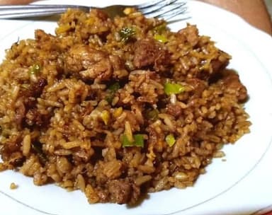 Arroz Frito en Salsa