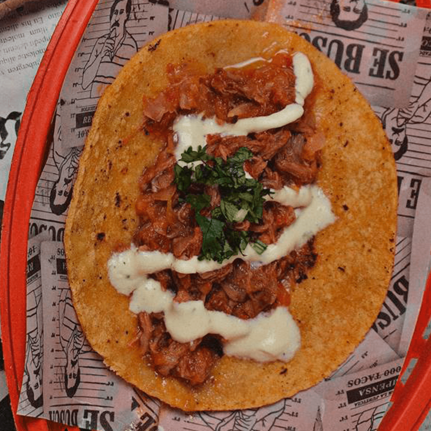 Taco Desmechado del Cartel x3