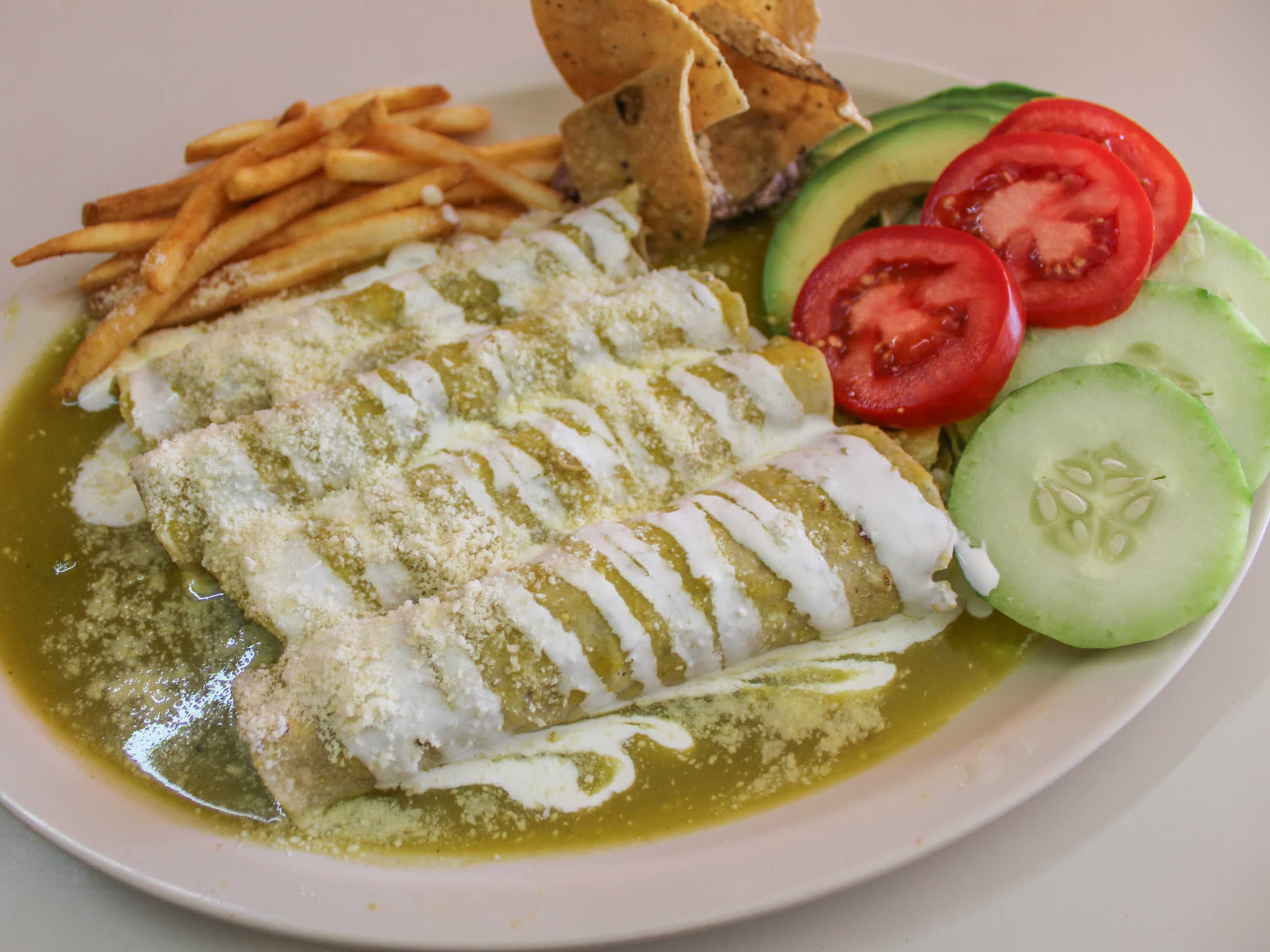Enchiladas Rancheras