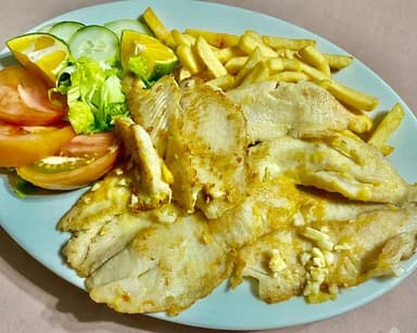 Pescado a la Plancha con Mantequilla
