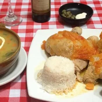 Ajiaco con Pollo