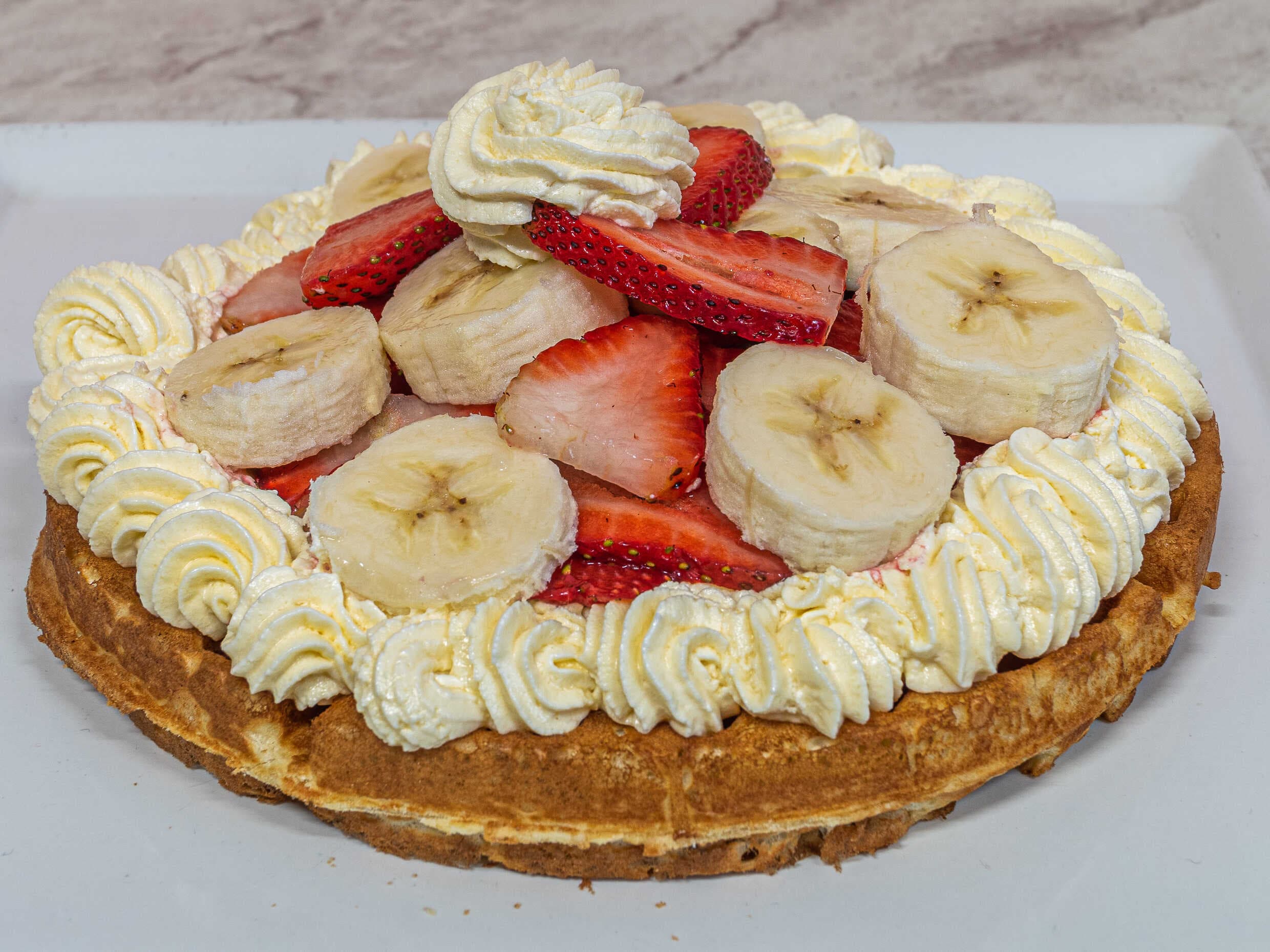 Waffle Banana Especial