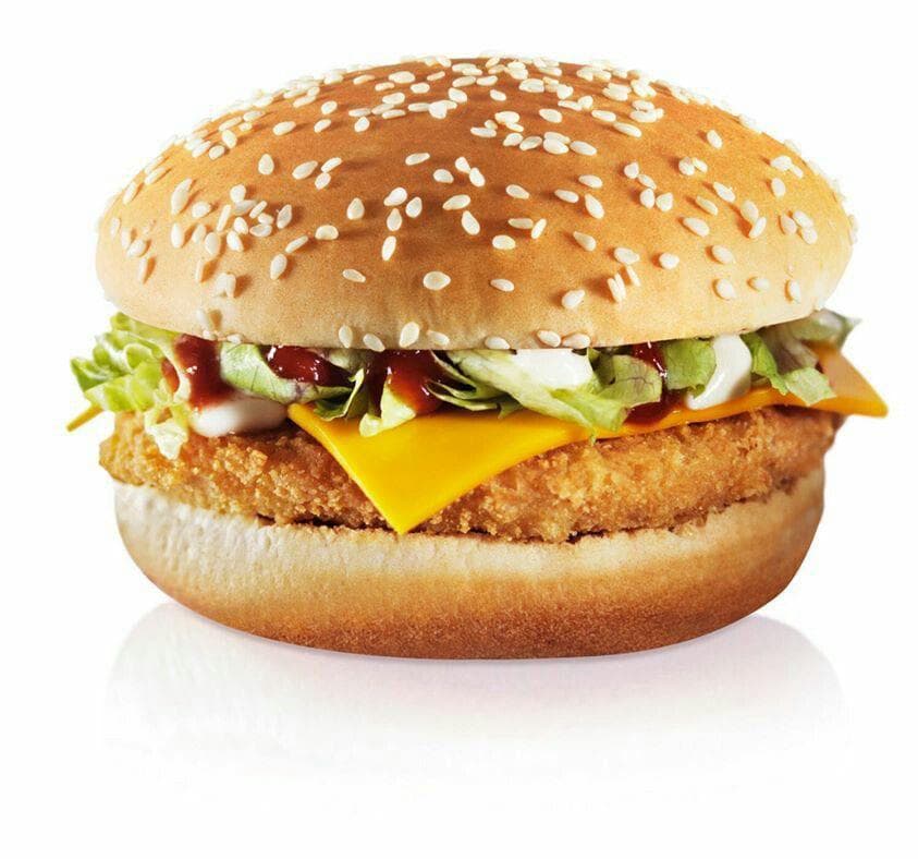 Hamburguesa Pollo Crunch Sin Papas