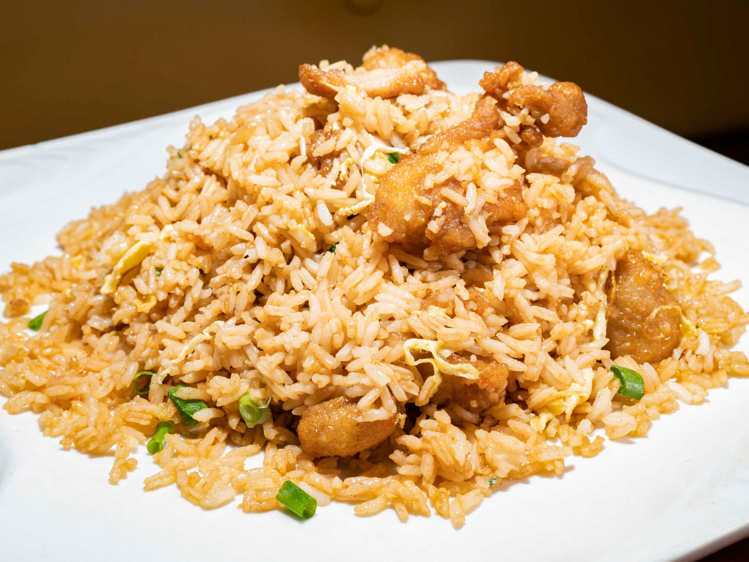 Chaufa con Pollo + Wantan