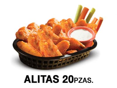 Alitas 20 pz