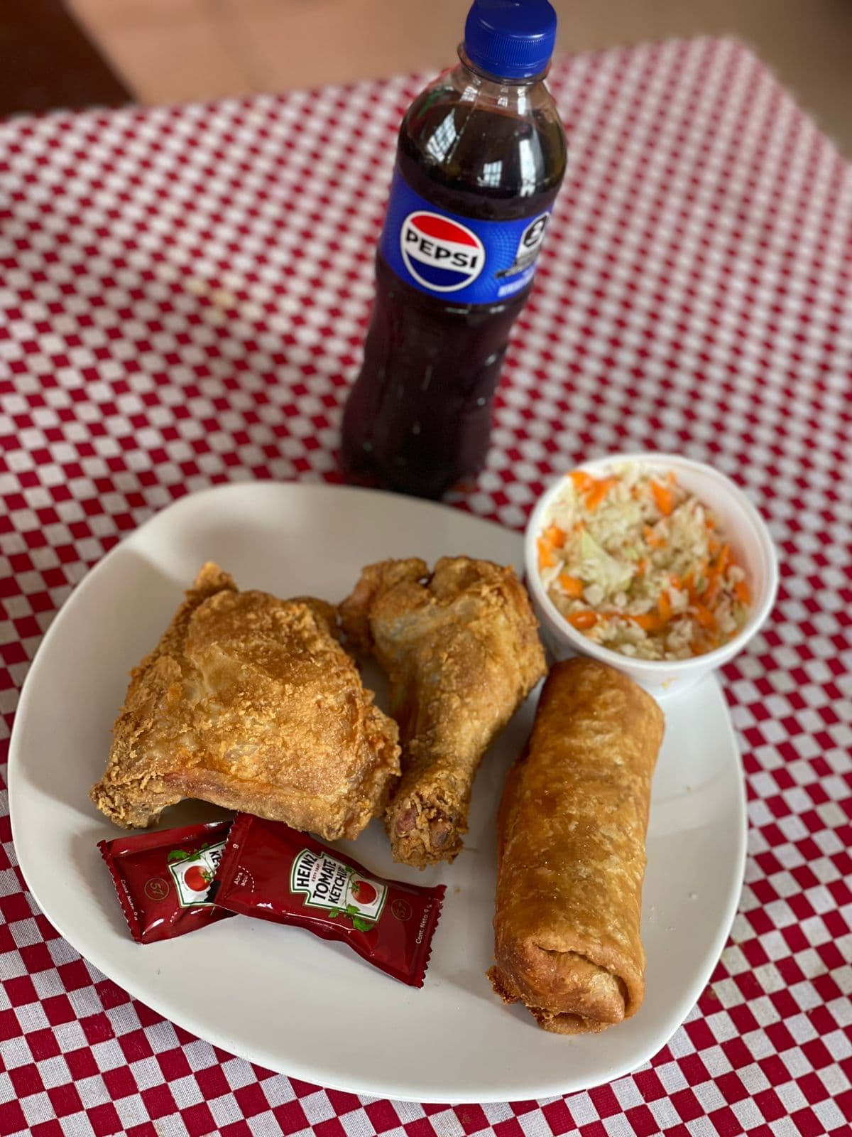 Combo1. 2pz Pollo Frito 🍗-1 Burrito 1 Complemento