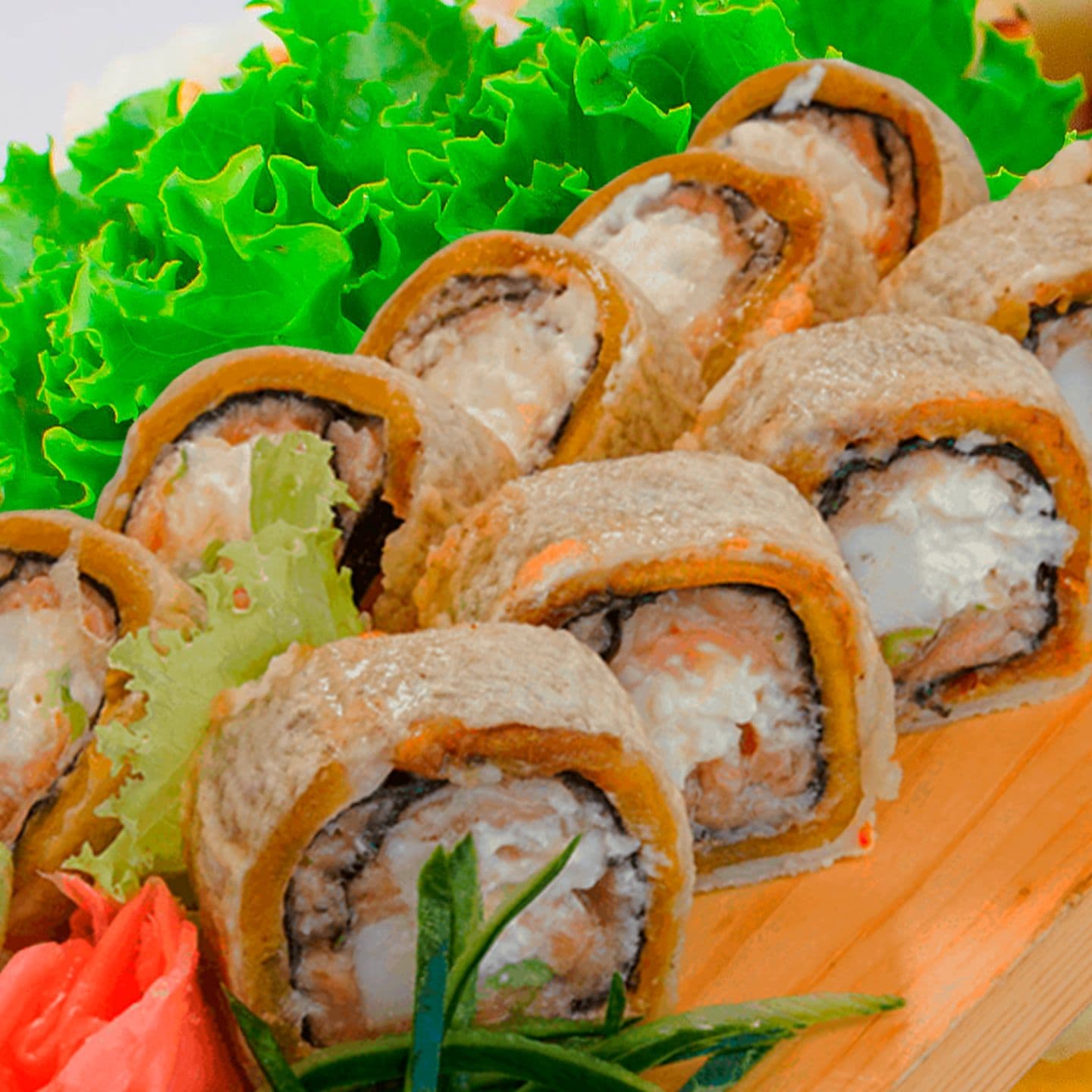 Caribbean Roll Tempura 10 Piezas