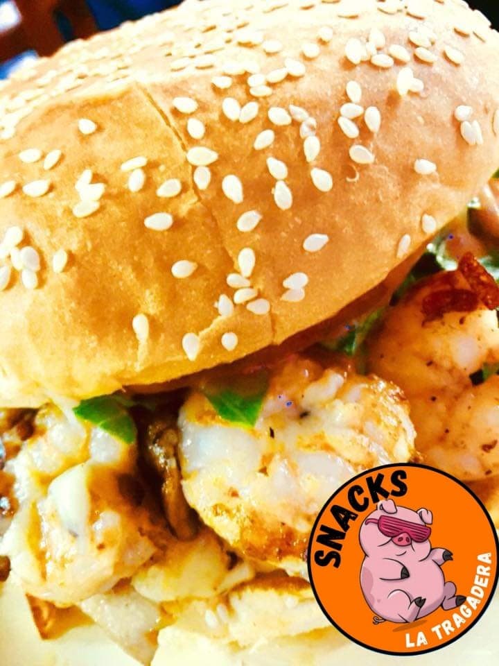 Hamburguesa de Camarón