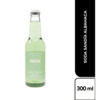 Soda Hatsu Sandia y Albahaca 300 ml