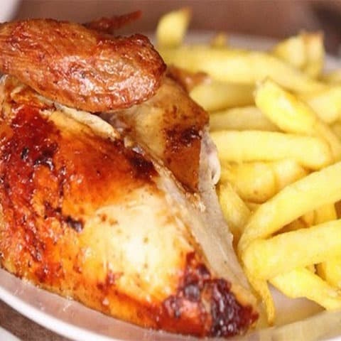 1/2 POLLO ALAS BRASAS