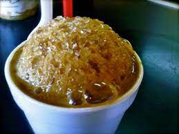Raspado Fruta Natural de Cajeta