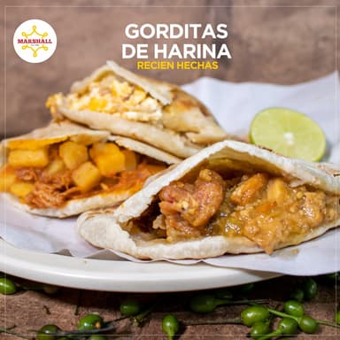 Gordita de Machacado