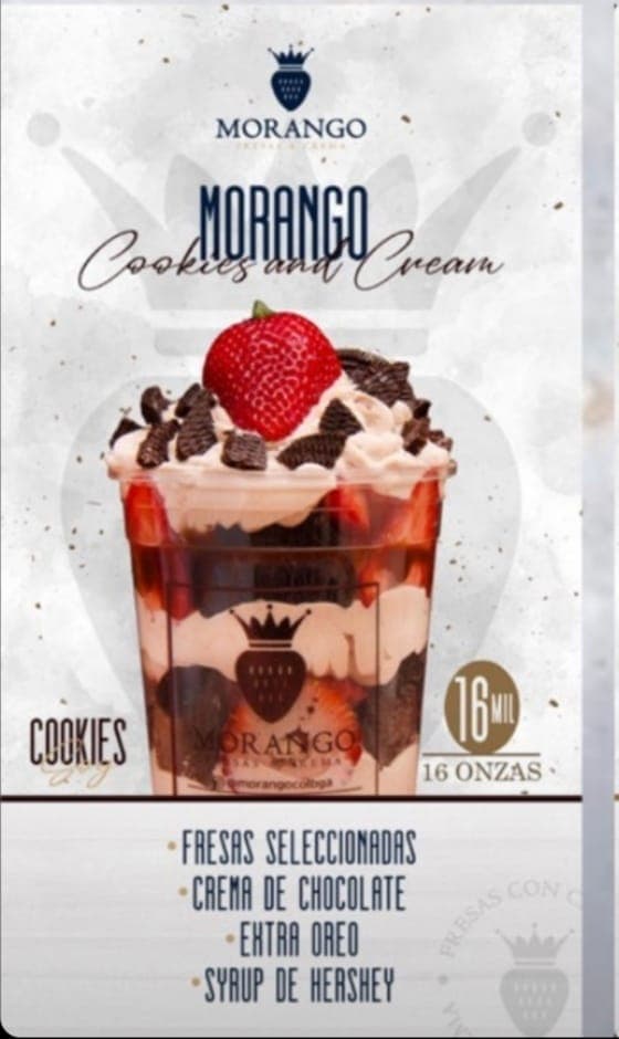 MORANGO OREO
