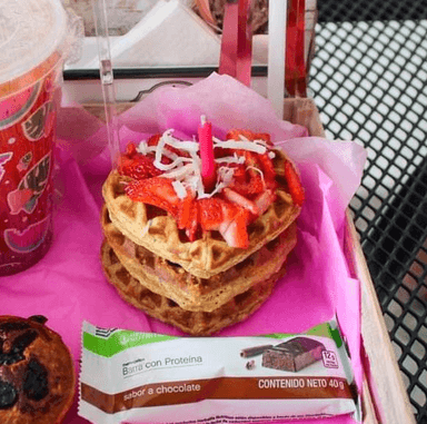 1 Wafflesito de Corazón