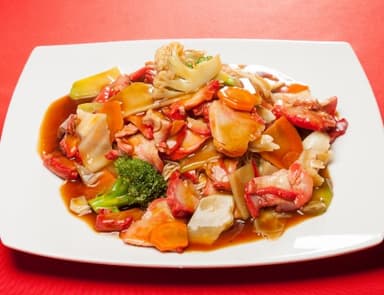 Chop Suey con Lechón